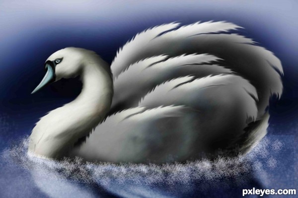 Creation of Blue swan: Step 11